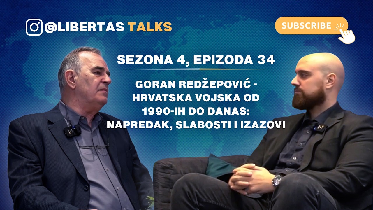 S4E34: Goran Redžepović - Hrvatska vojska od 1990-ih do danas: napredak, slabosti i izazovi