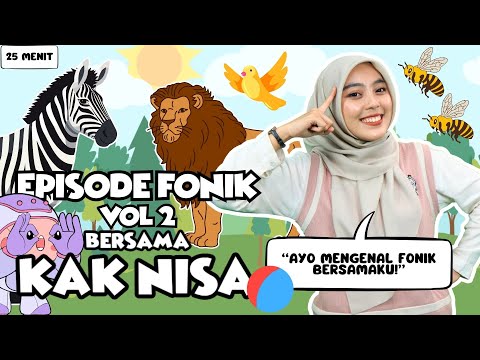 Belajar Bermain Episode Fonik VOL 2 - Mengenal Huruf, Lagu Interaktif untuk Balita