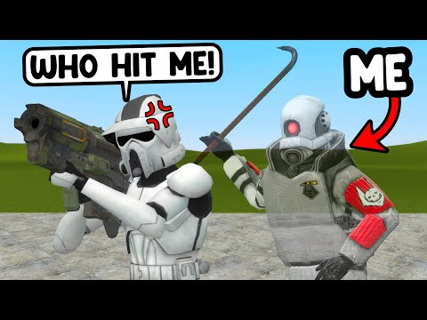 Stirring Up Drama As A Ghost - Gmod Star Wars RP Admin Trolling