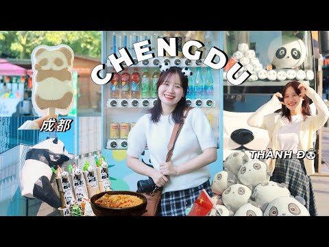 CHENGDU VLOG 🇨🇳 Thành phố gấu trúc Thành Đô 🐼成都三日游