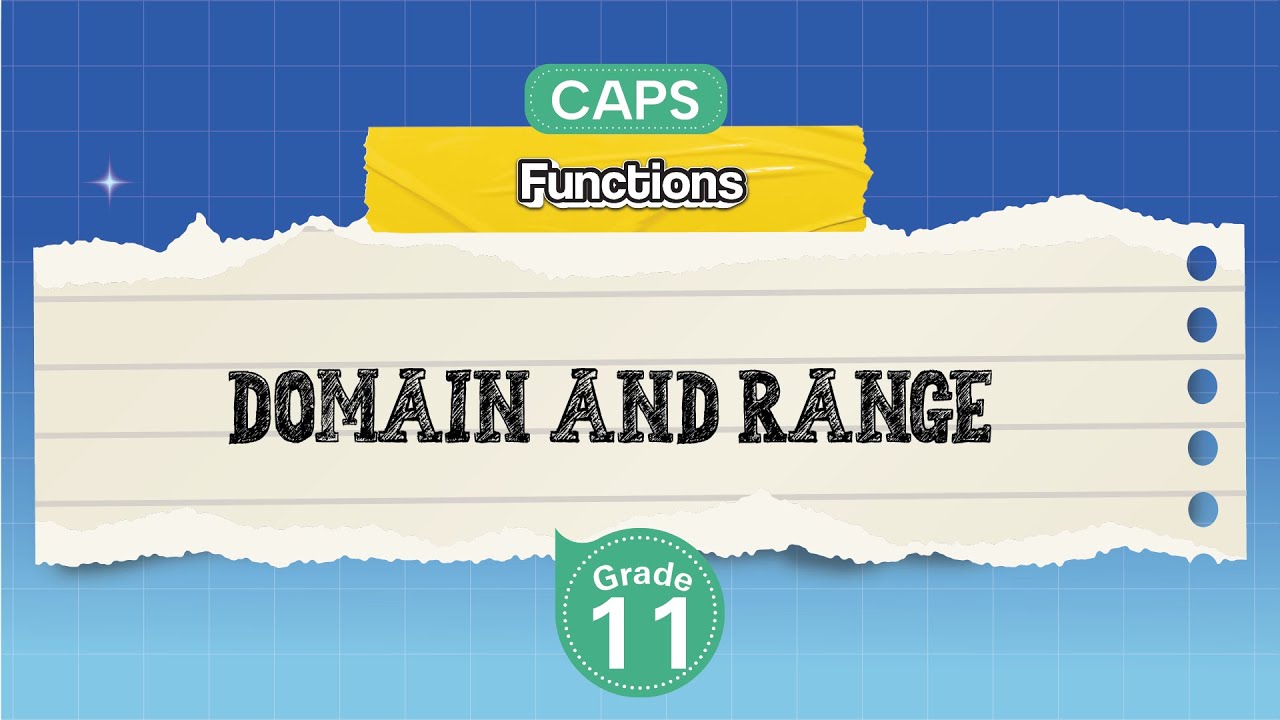 [GRADE 11] Domain and Range
