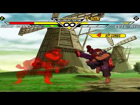 Capcom vs SNK 2 [ Shin Gouki vs Evil Ryu ]