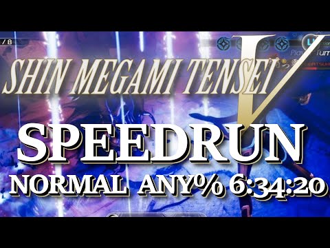 Shin Megami Tensei V Speedrun - Normal Any% [6:34:20]「真・女神転生V RTA」