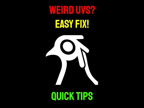 📙 Your UVs are messed up after adding SubD? Here's how to fix that! #shorts