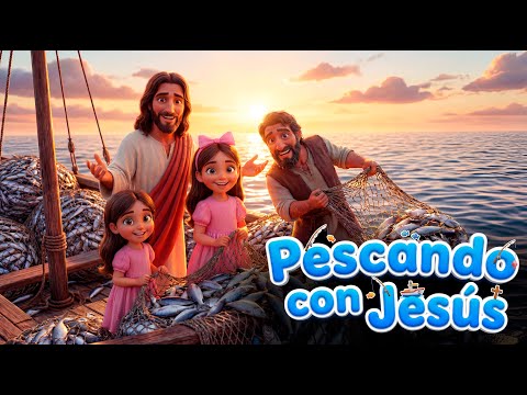 Pescando con Jesús | Pescadores Kids | Alabanzas Cristianas Infantiles