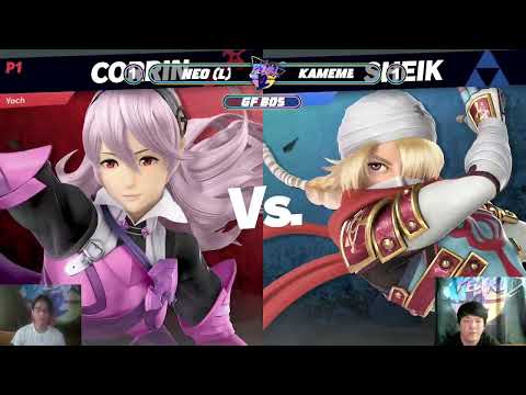 Pearl Two Grand Finals Kameme (Sora, Sheik, Mega Man) vs Neo (Corrin)