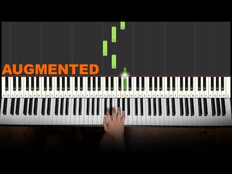 The Difference Between Triads In Under 20 Seconds (Major, Minor, Augmented, Diminished)