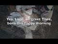O Come, All Ye Faithful, arranged by John Purifoy, Lyric Video