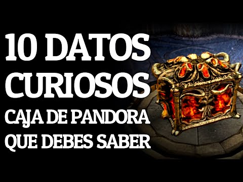 10 DATOS CURIOSOS sobre LA CAJA DE PANDORA que DEBES SABER - GOD OF WAR 🔥