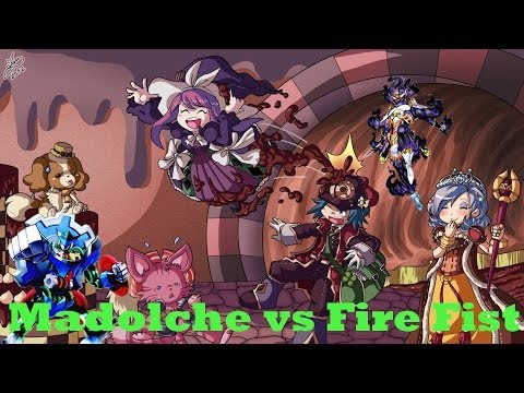 Madolche vs Fire Fist with live commentary (Jan 2014) Ezzune vs Josh part 1