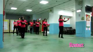 Download lagu Gongxi Gongxi 2018CNY 恭喜恭喜 - Line Dance (by Tina Chen Sue-Huei & Juilin Chen) mp3