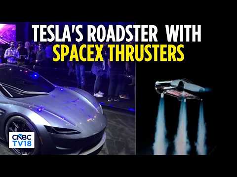 Tesla Unveils Redesigned Roadster With SpaceX Thrusters & ...