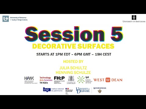 ConNext 2024 - Session 5 -  Decorative Surfaces