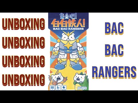 SMGSLT - Unboxing Bac Bac Rangers