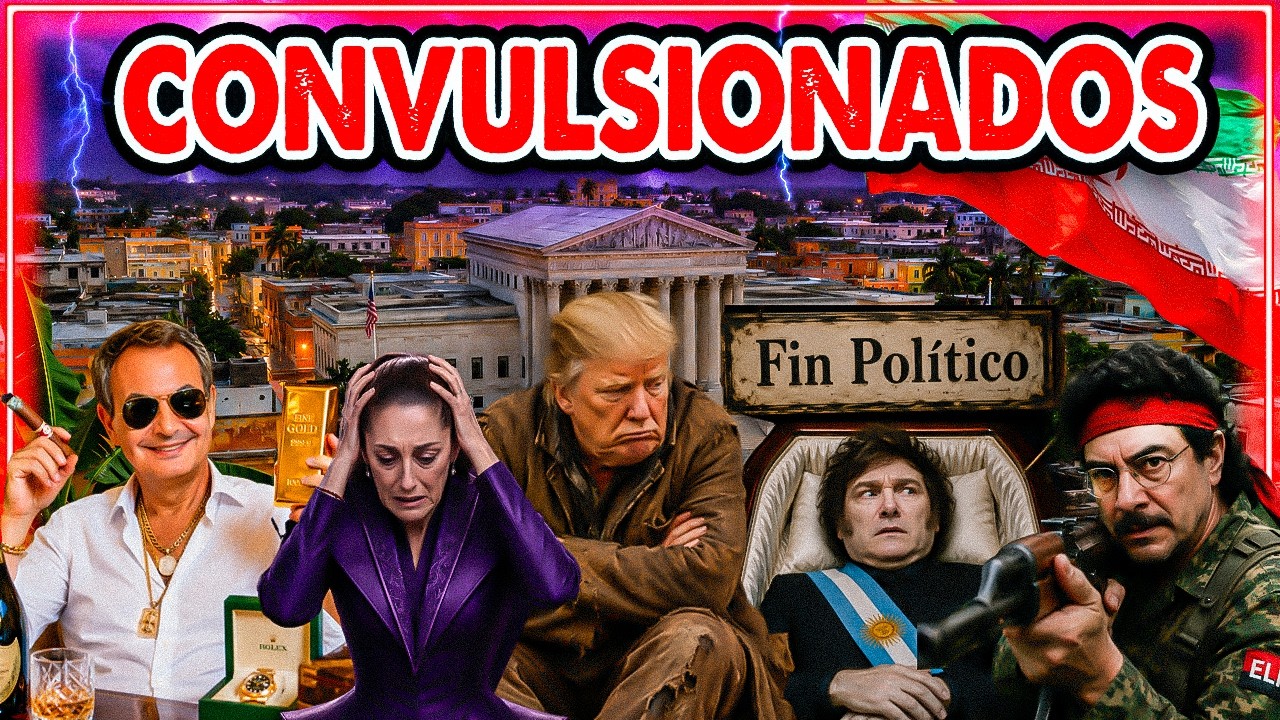 🚨 TRUMP DERROTADO, SHEINBAUM ACORRALADA, MILEI ACABADO: ¿COLOMBIA y PERÚ COMUNISTAS? 🔥 ZAPATERO cae