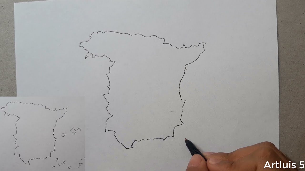 Watch ¿Cómo dibujar el MAPA DE ESPAÑA | HD Now ¿Cómo dibujar el MAPA DE ESPAÑA | HD
