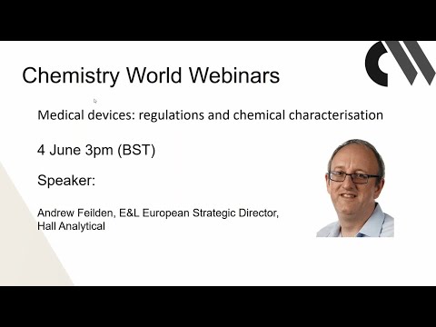 WEBINAR | Medical Devices: Regulations and Chemical Characterization