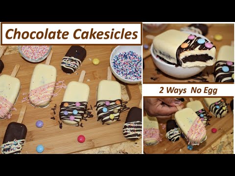 How To Make Cakesicles| Perfect Cakesicles at Home|Chocolate Cake Popsicles-Ruchika's Good Food
