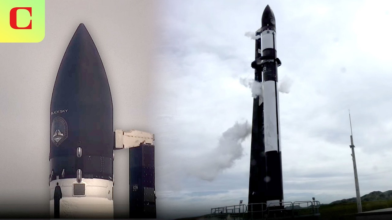 Rocket Lab's BlackSky Satellite Launch: Supercut