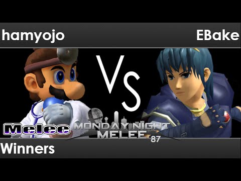 MNM 87 - FX | hamyojo (Dr. Mario, Bowser) vs EBake (Marth, Bowser) Winners - Melee