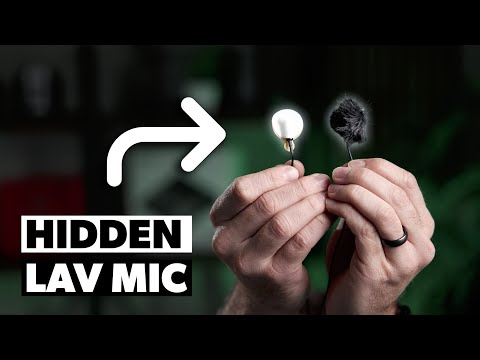 How to Hide a Lavalier Microphone. It's SIMPLE!