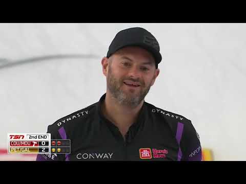 Draw 1 - Home Hardward Canadian Mixed Doubles - Courtney/Moulding vs. Peterman/Gallant