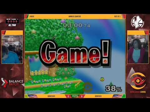 NGPU 54 SSBM - BonkCushy (Pikachu) vs. bonfire10 (Sheik) - Melee WQF
