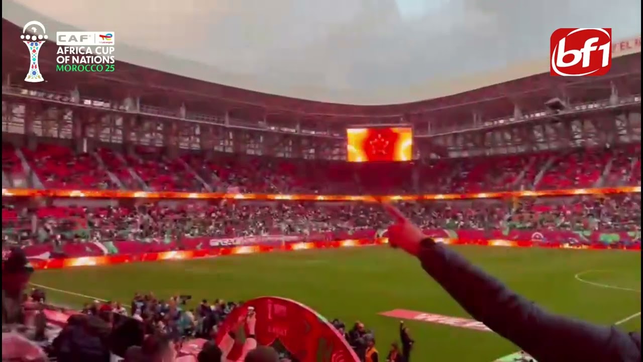 Algérie # Burkina : Belle ambiance au stade avant le début des hostilités