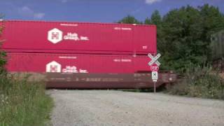 preview picture of video 'Norfolk Southern B-Line - Turner Road'