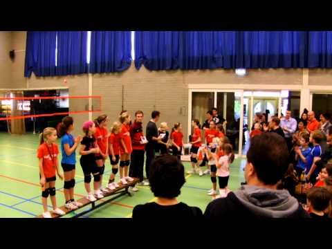 Minitestdag VC Avance huldiging minikampioen