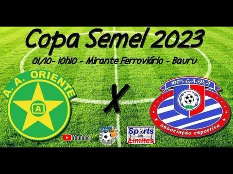 Ao Vivo - Oriente x 100% Gasparini - Copa Semel 2023