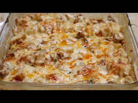 CHICKEN AND POTATO CASSEROLE | CHICKEN AND POTATO RECIPE |  CHEESY CHICKEN AND POTATOES BAKE