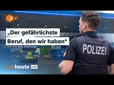 Polizist in Völklingen erschossen: Eskalation nach Raubüberfall | Kriminologe bei ZDFheute live