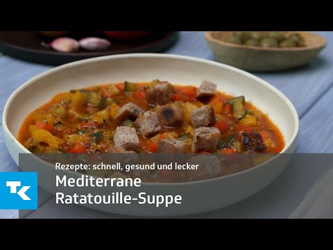 Mediterrane Ratatouille-Suppe