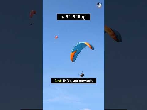 Best Places For Paragliding in India with costing