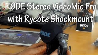 Video thumbnail for rode stereo video mic pro + rycote shockmount overview on g80/g85 by Alan Ross Reviews
