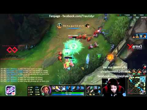 Trâu Best Udyr mid Lucian vs Anivia Full | 27/09