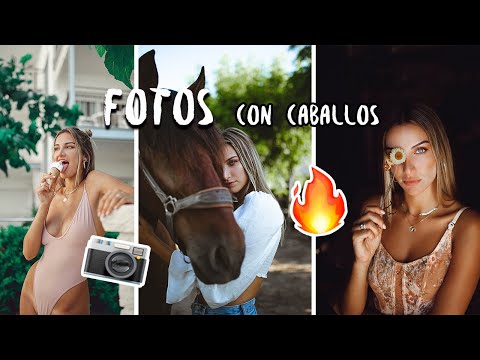 HACEMOS FOTOS CON CABALLOS 🐴😱 ft. @artelia.s
