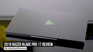 Video thumbnail for Razer Blade Pro 17 (2019) Review by MobileTechReview