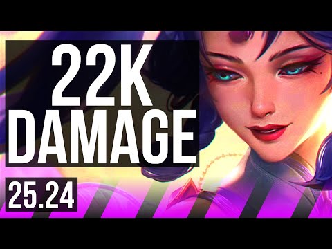 SONA & Jhin vs PYKE & Ziggs (SUP) | 22K damage, 6k gold comeback | KR Master | 25.24