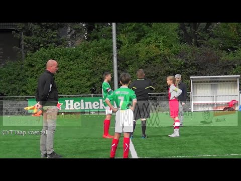 Voor aanvang DOVO JO14-1 - IJsselmeervogels JO14-1