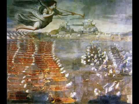 La batalla de Lepanto.