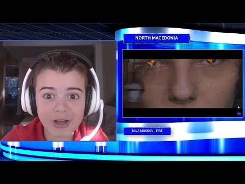 🇲🇰 Mila Moskov | Fire - North Macedonia | JUNIOR EUROVISION SONG CONTEST 2019 REACTION