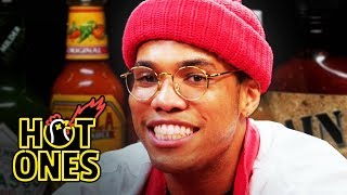 Anderson .Paak Sings Hot Sauce Ballads While Eating Spicy Wings | Hot Ones