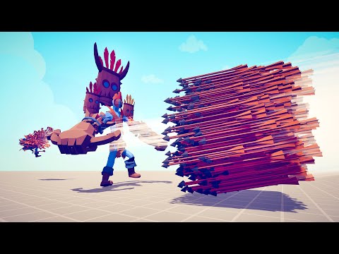 2x TIKI GODS vs DUO ORANGE GODS - Totally Accurate Battle Simulator TABS