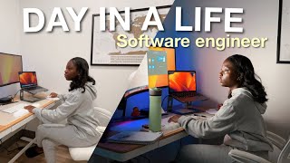 DAY IN LIFE OF A SOFTWARE ENGINEER | *realistic wfh day*