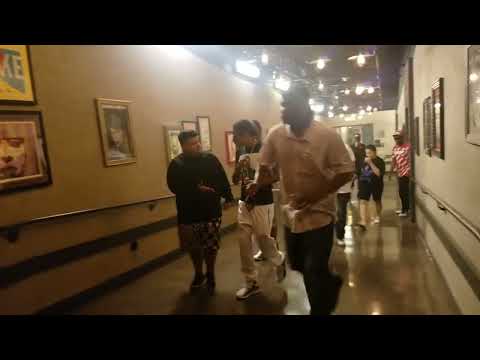 Bone Thugs-N-Harmony backstage