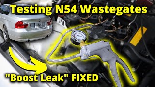 How to: Test N54 Wastegate Actuators (No Boost After Installing Downpipes?)