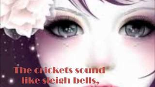 NINA GORDON - THE CRICKETS SOUND LIKE SLEIGH BELLS (LYRICS)