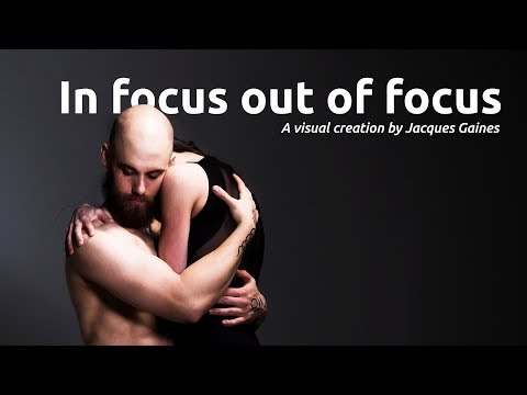 IN FOCUS OUT OF FOCUS. Dancers in shadow and light and slow motion.